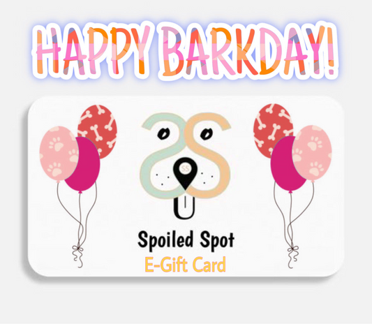Happy Barkday E-Gift Card